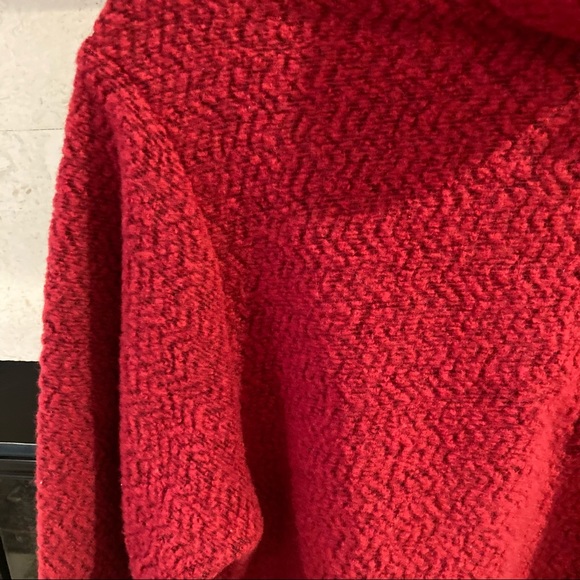 Patagonia Woolyester Fleece Pullover Red Medium - Picture 6 of 10